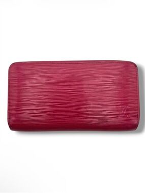 OBO! Authentic Louis Vuitton Epi Zip-Around Fuchsia Wallet